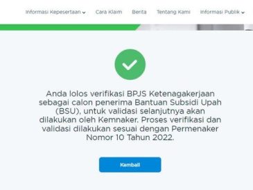 info bsu ketenagakerjaan di web