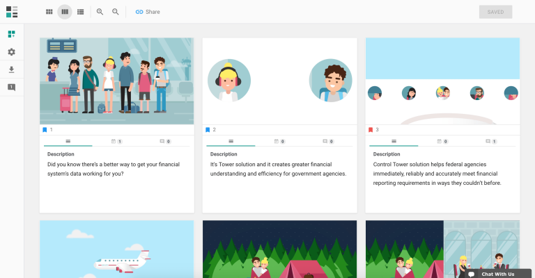 Aplikasi Storyboard Online