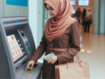 ATM setor tunai terdekat