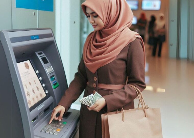 ATM setor tunai terdekat