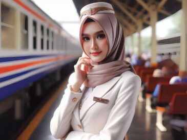 pramugari kereta api