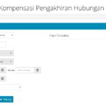 Aturan, Jenis, dan Perhitungan Pesangon PHK cara menghitung simulasi pesangon PHK