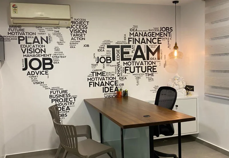 ide wallpaper kantor