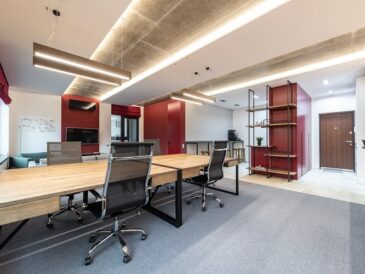 desain ruang kantor sirkulasi udara